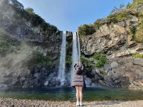 정방폭포 리뷰사진1