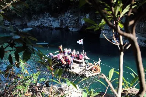 쇠소깍 전통 조각배 체험									