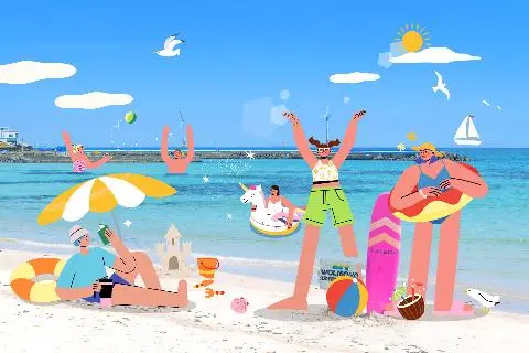 Let's head to Jeju's Beaches 대표이미지