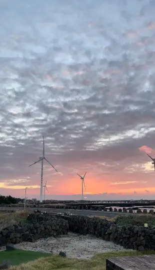 신창풍차해안도로