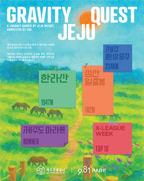 그래비티 퀘스트 제주 2025 대표이미지