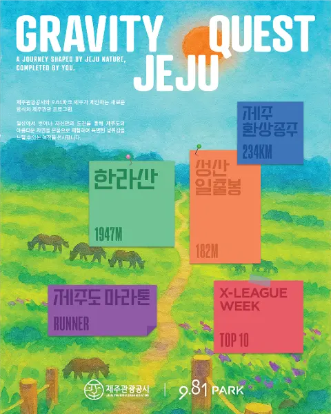 그래비티 퀘스트 제주 2025 대표이미지