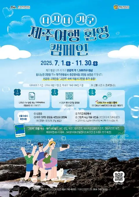 다자녀 가구 제주여행 환영 캠페인(행사종료) 대표이미지