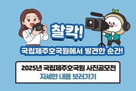 국립제주호국원 사진 공모전 「찰칵! 국립제주호국원에서 발견한 순간!」 대표이미지